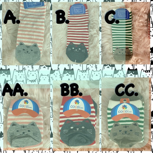 COPY - Kitty tiptoe cat lover ankle socks - Picture 5 of 6